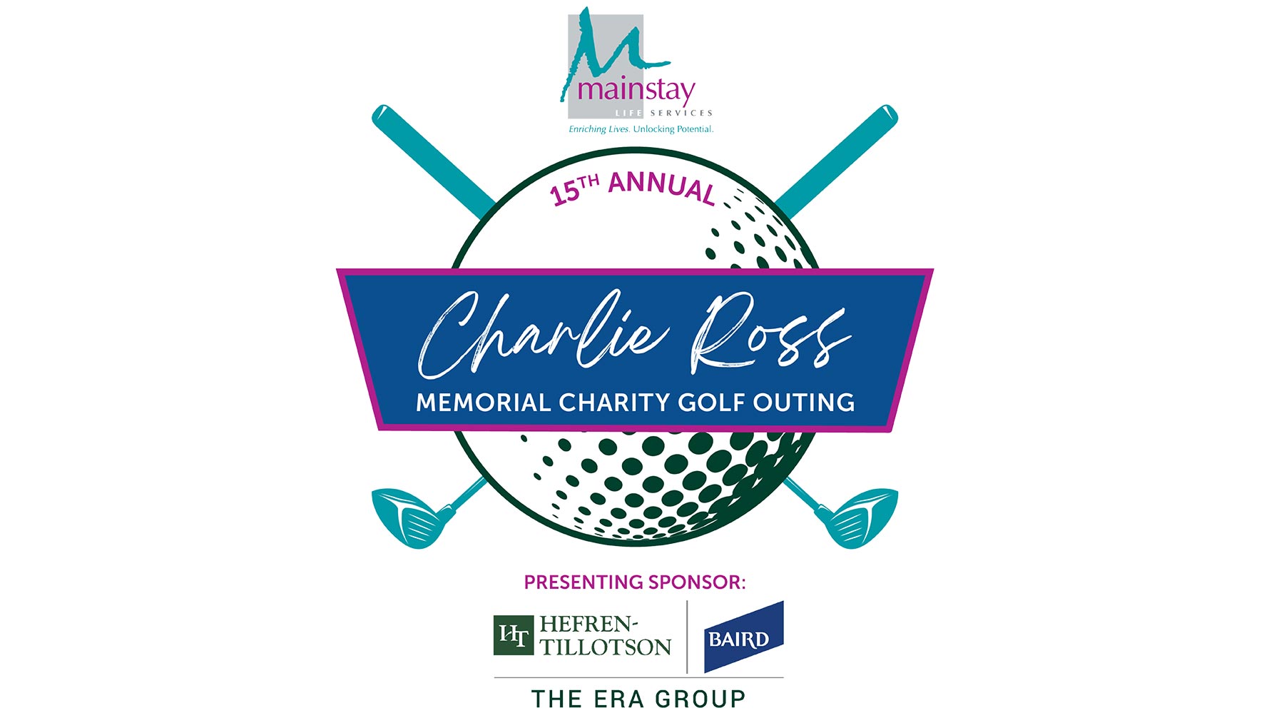 15th Annual Charlie Ross Memorial Charity Golf Outing Logo